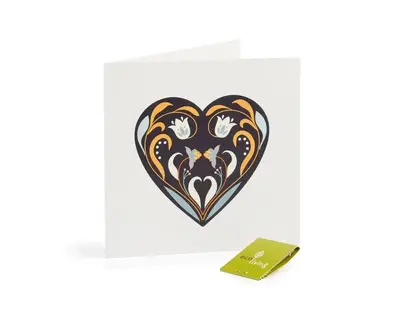 Recycled Christmas Cards - Zero Waste (FSC 100%) | Style: Heart