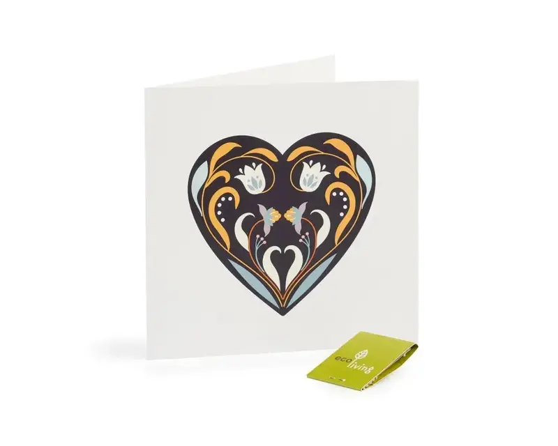 Recycled Christmas Cards - Zero Waste (FSC 100%) | Style: Heart