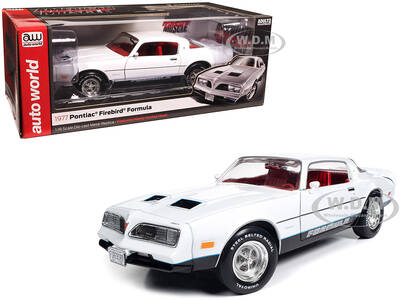 1977 Pontiac Firebird Formula Cameo White with Red Interior \