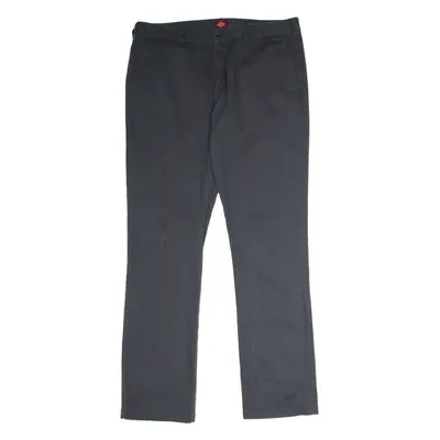 DICKIES Workwear Womens Trousers Grey Regular Straight W34 L31