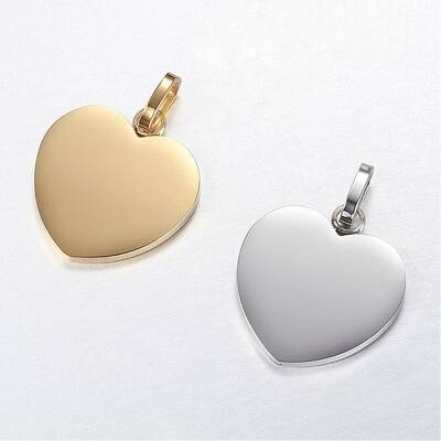 304 Stainless Steel Stamping Blank Tag Pendants
