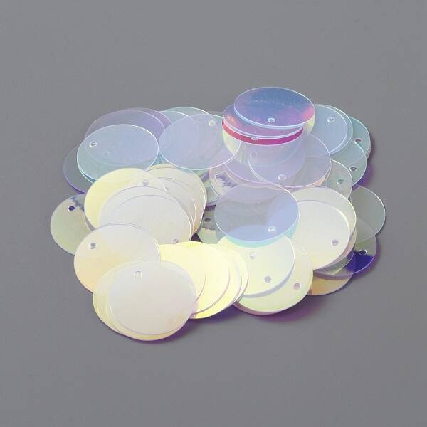 Iridescent PVC Paillette/Sequins Pendants