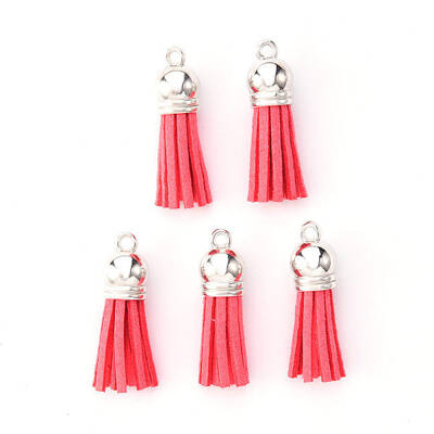Faux Suede Tassel Pendant Decorations