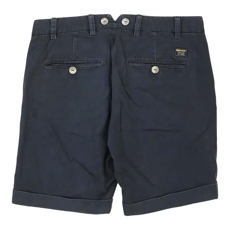 Blauer Shorts - 32W 9L Blue Cotton