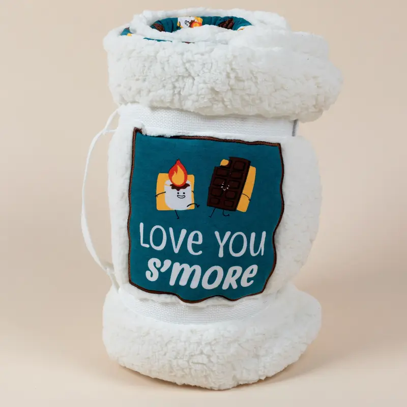 Cozy Fun Plush Sherpa Fleece Blanket - 45\