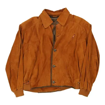 Unbranded Suede Jacket - XL Brown Suede