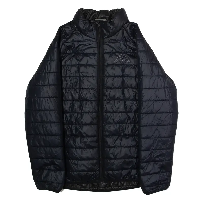 KAPPA Mens Puffer Jacket Black S