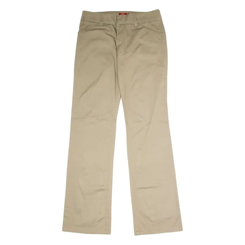 DICKIES Workwear Womens Trousers Beige Regular Bootcut W30 L32