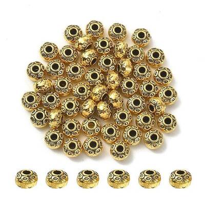 Tibetan Style Alloy Spacer Beads