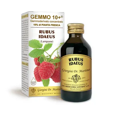 Dr Giorgini gemmo 10+ raspberry 100 ml non-alcoholic liquid