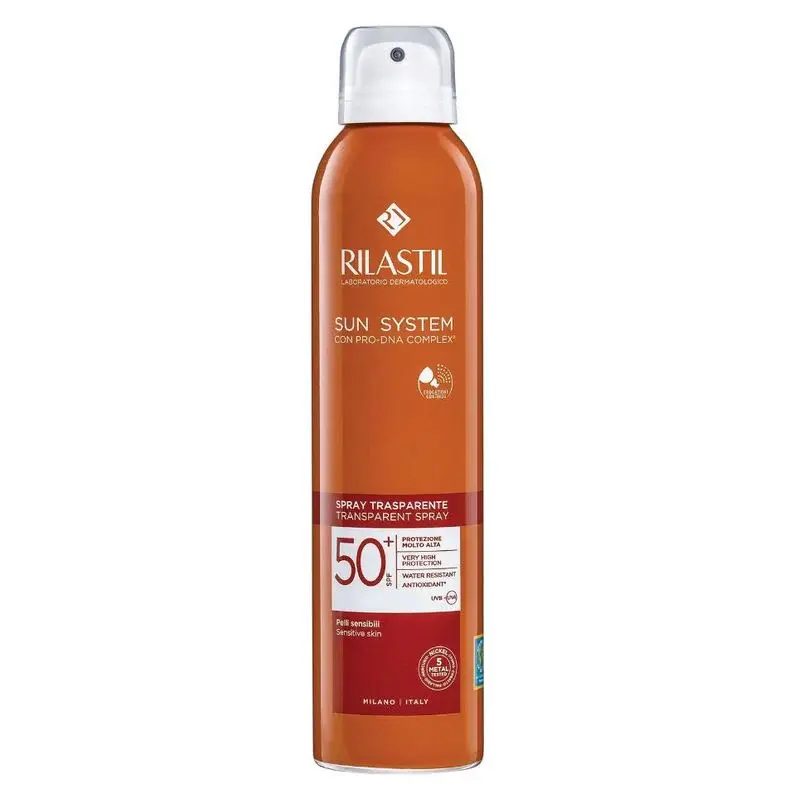 Rilastil Sun System Transparent Spray Spf 50+ 200 Ml