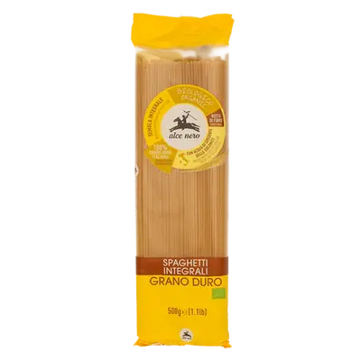 Alce nero Spa Wholemeal Spaghetti Ynsadiet 500 g