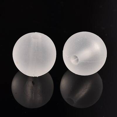 Transparent Acrylic Beads Mix