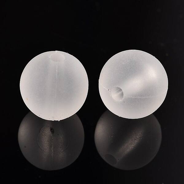 Transparent Acrylic Beads Mix