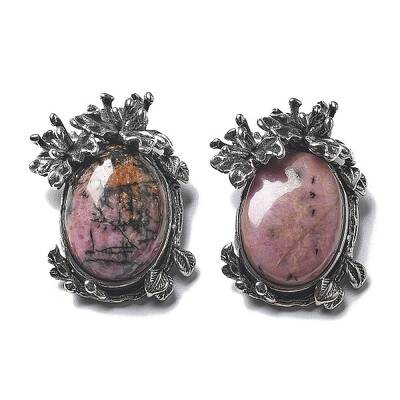 Natural Rhodonite Pendants