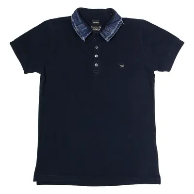 DIESEL Mens Polo Shirt Blue M