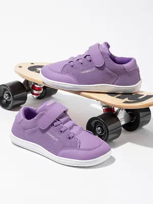 HOBIBEAR Single shoe children's wide toe shoes, athletic shoes, breathable campus boys' wide last, casual shoes