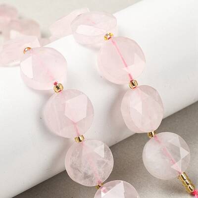 Natural Rose Quartz Beads Strands