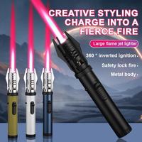 Torch Lighter, Lightsaber Torch Red Flame Lighter Metal Windproof Gifts for Father's Day Dad Grandpa Husband Boyfriend, Birth...