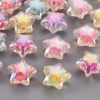 Transparent Acrylic Beads