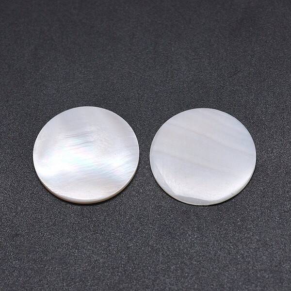 Pink Shell Cabochons