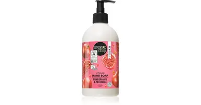 Organic Shop Pomegranate & Patchouli Liquid Hand Soap with Dispenser 500 ml