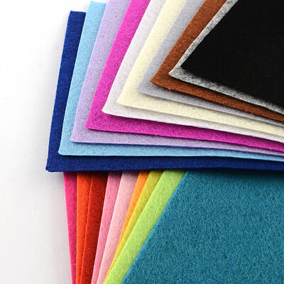 Non Woven Fabric Embroidery Needle Felt for DIY Crafts