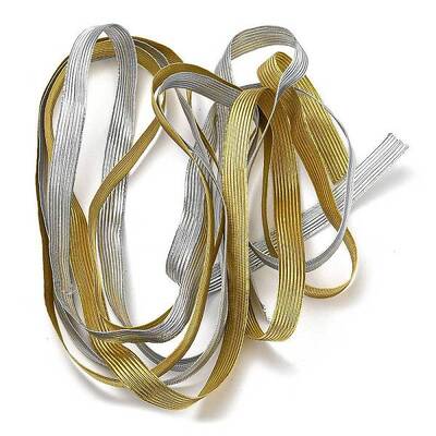 Glitter Flat Nylon Elastic Cord/Band
