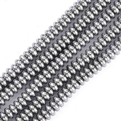Non-Magnetic Synthetic Hematite Beads Strands
