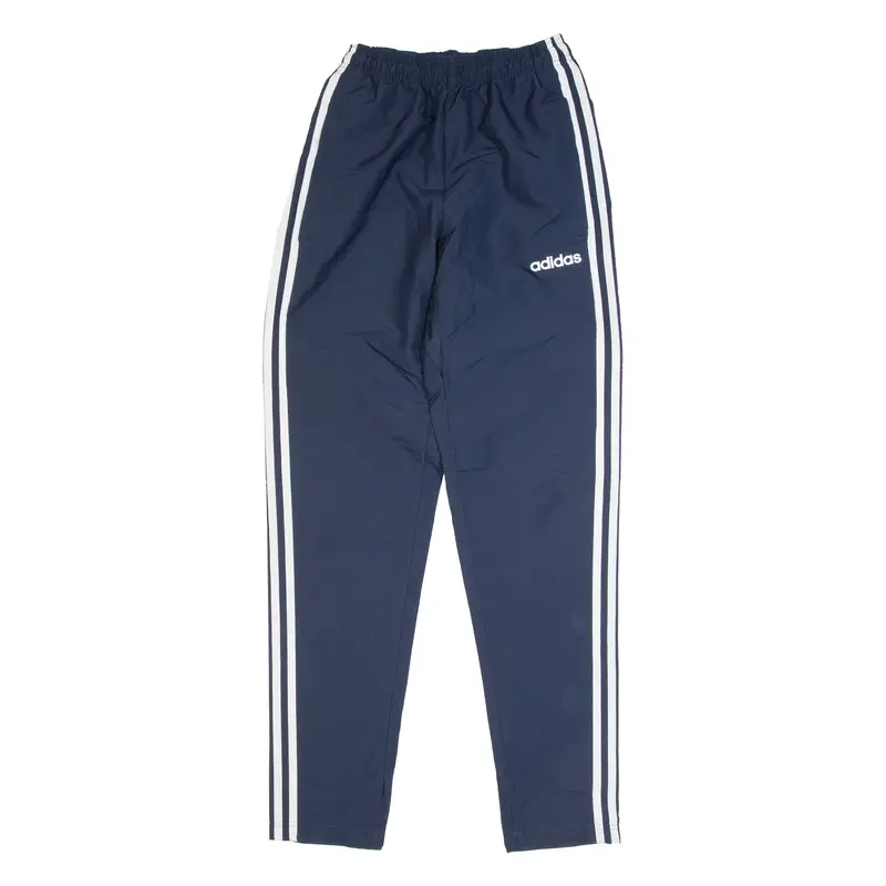 ADIDAS Mesh Lined Womens Track Pants Blue Tapered XS W22 L31