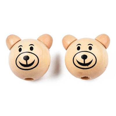 Natural Wooden European Beads