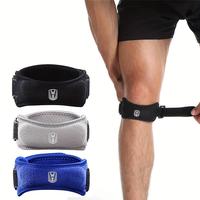 Adjustable Running Knee Protector, 1 Count Shock Absorbing Knee Support, Sports Knee Stabilizer for Running Jogging Cycling B...