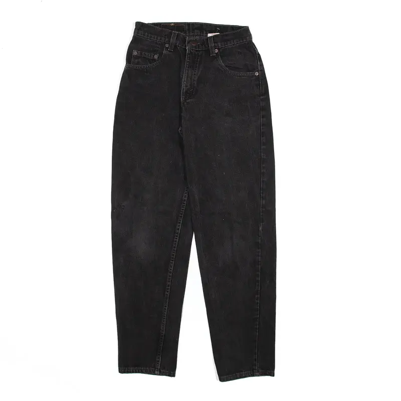 LEVI'S 560 Jeans Black Denim Comfort Straight Mens W29 L32