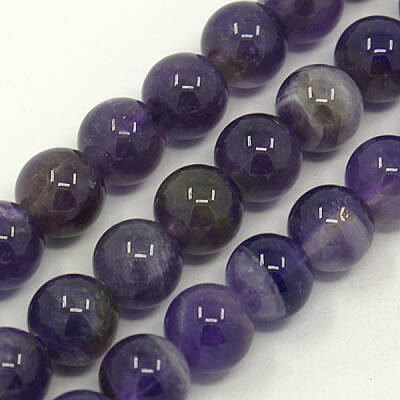 Natural Amethyst Beads Strands
