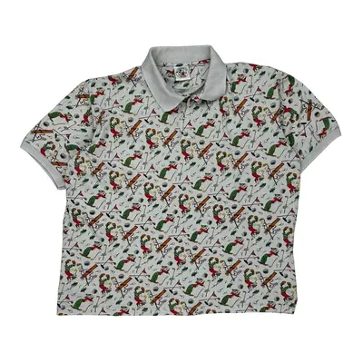 Disney Mickey & Co. Polo Shirt - XL Multicoloured Cotton