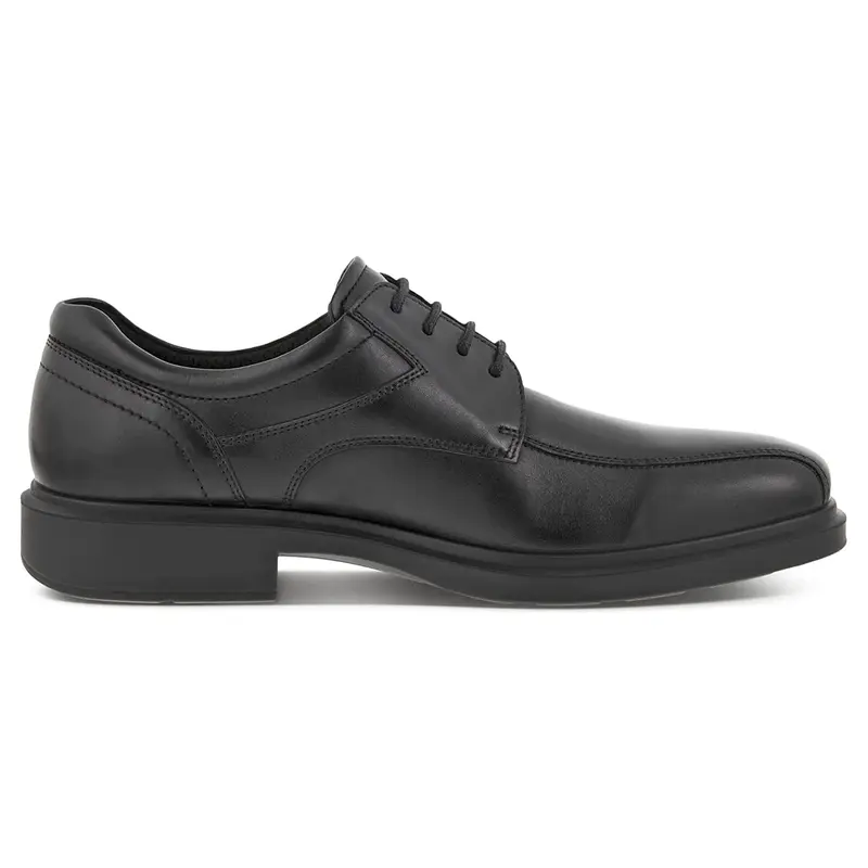 Ecco Helsinki 2 500174 Leather Men's Lace Up Shoes - UK 8-8.5 - US 8-8.5 Men - EU 42 - Black - Size:US 8-8.5 Men