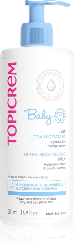 Topicrem Bébé My 1st Milk Ultra Moisturizing 500 ml