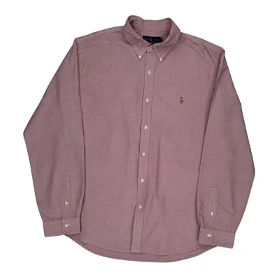 Ralph Lauren Shirt - 2XL Burgundy Cotton