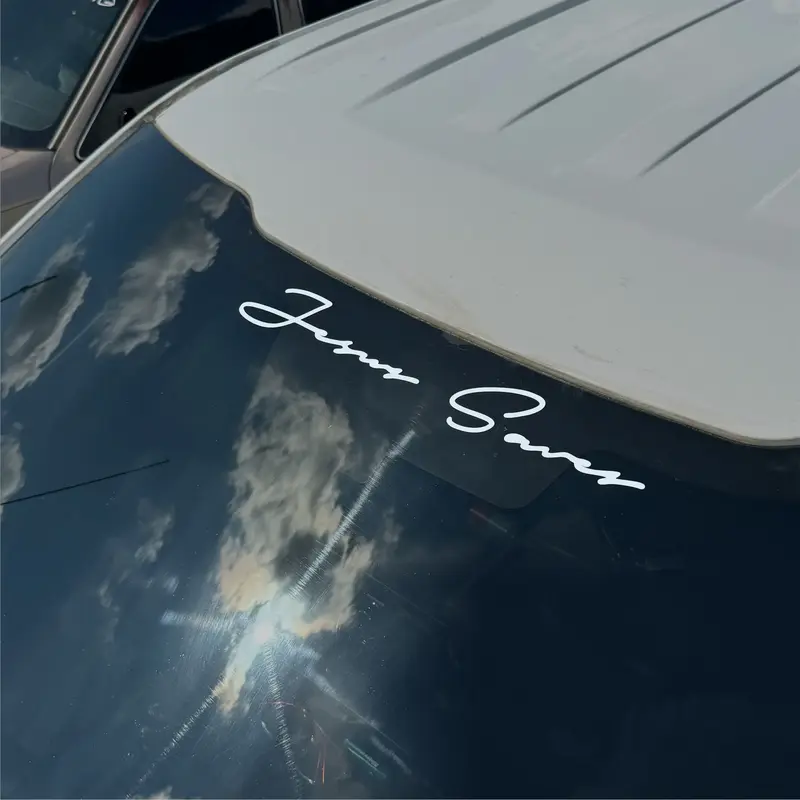 Jesus Saves Decal - High Quality Outdoor Vinyl