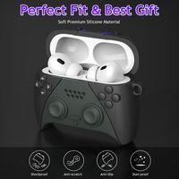 FILOTO Earphone case,AirPods Pro 2nd Generation Case Cover with Cleaner Kit,3D Game Controller Design Soft Silicone Shockproo...