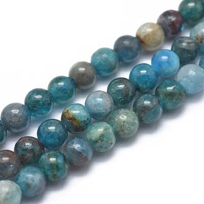 Natural Apatite Beads Strands