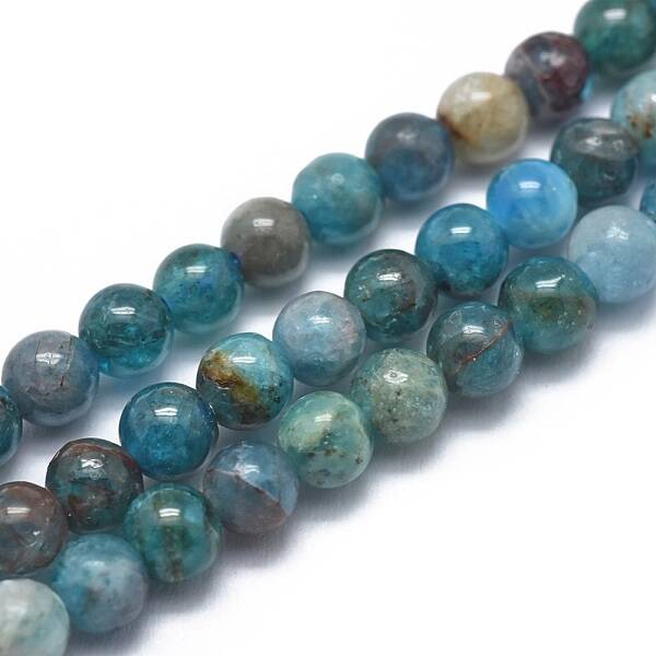 Natural Apatite Beads Strands