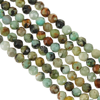 2 Strands Natural African Turquoise(Jasper) Beads Strands
