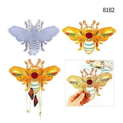 Bee DIY Food Grade Silicone Jewelry Holder Wall Hanging Molds