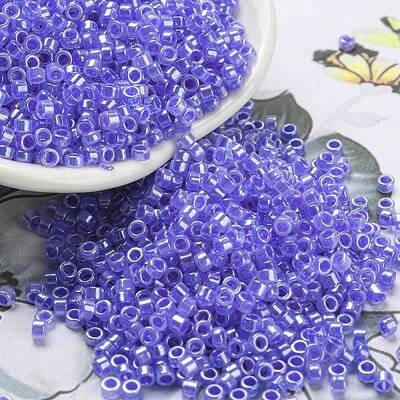 Electroplate Transparent Glass Seed Beads