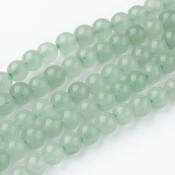 Natural Green Aventurine Bead Strands