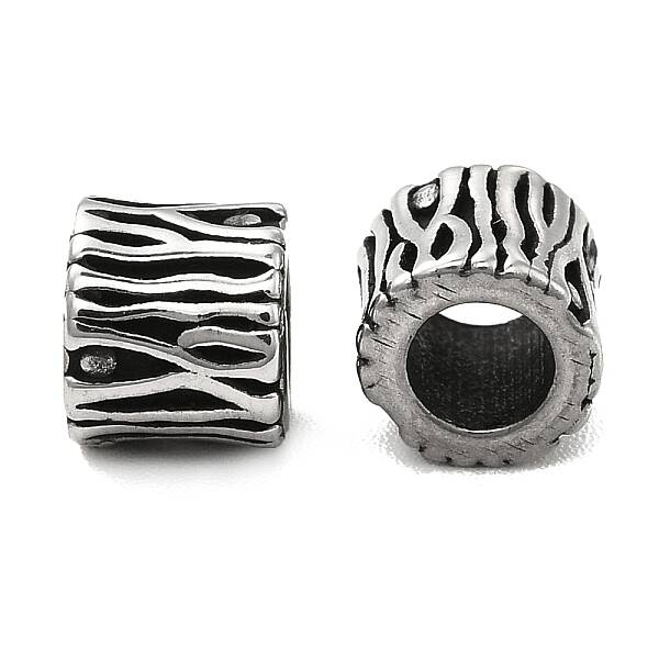 304 Stainless Steel European Beads