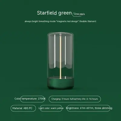 New LED Camping Light Type-c Rechargeable Portable Night Light With High Transparency And Anti Drop Creative Atmosphere Light...