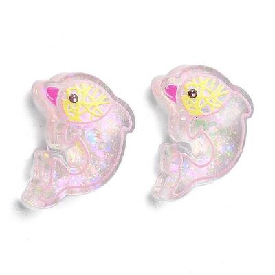 Transparent Epoxy Resin Decoden Cabochons