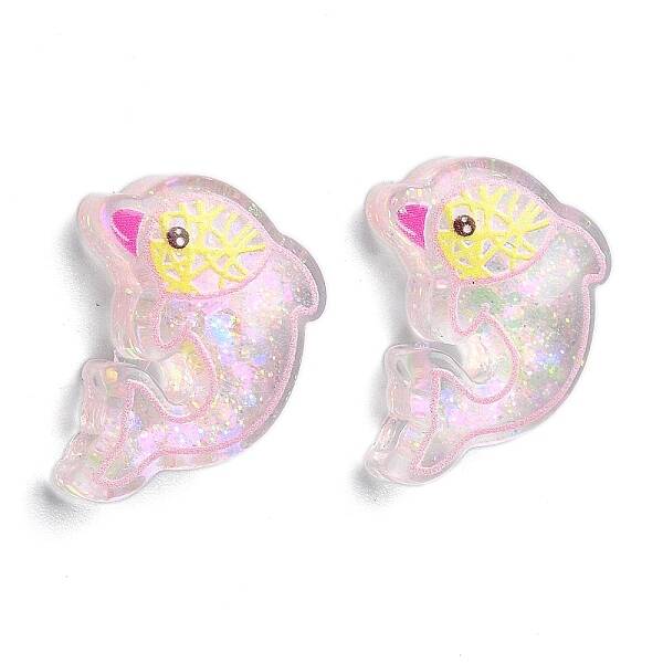 Transparent Epoxy Resin Decoden Cabochons